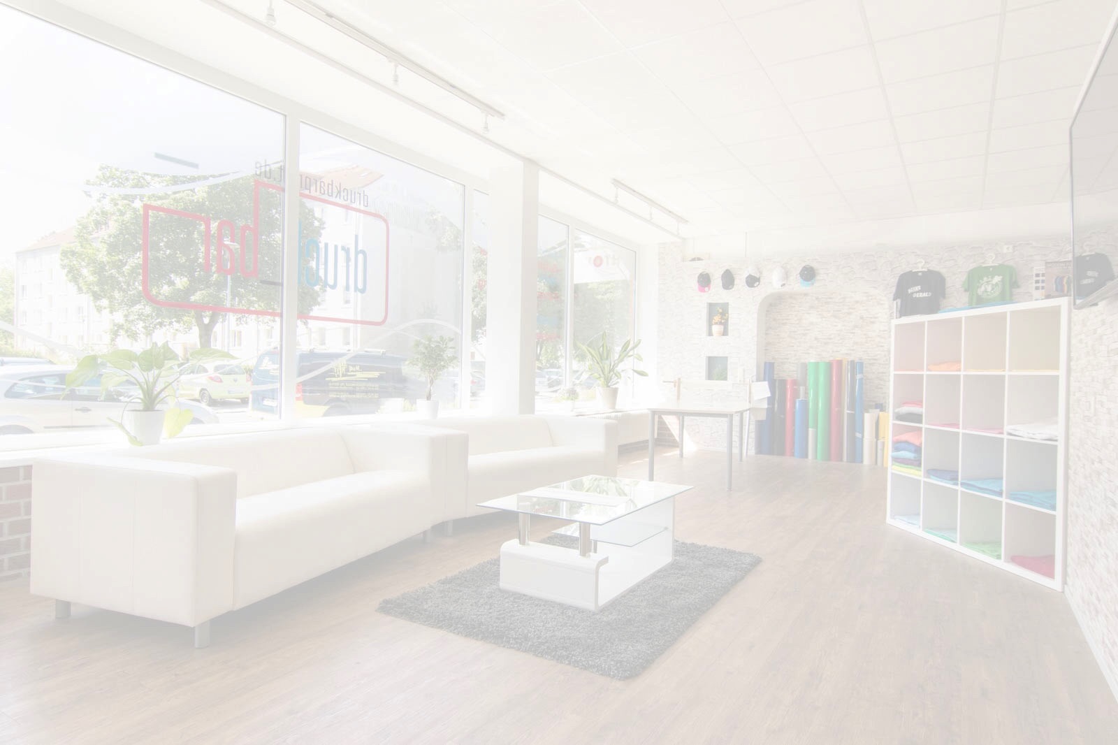Werkstatt und Showroom von druck_bar in Rostock